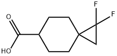 1,1-difluorospiro[2.5]octane-6-carboxylic acid Structure