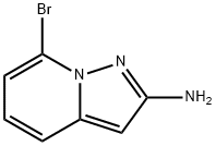 7-bromopyrazolo[1,5-a]pyridin-2-amine Structure