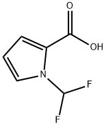 1-(difluoromethyl)-1H-pyrrole-2-carboxylic acid(WXFC0843) 구조식 이미지