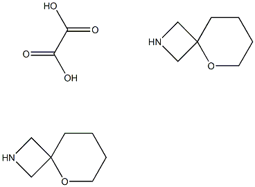 5-Oxa-2-aza-spiro[3.5]nonane hemioxalate Structure