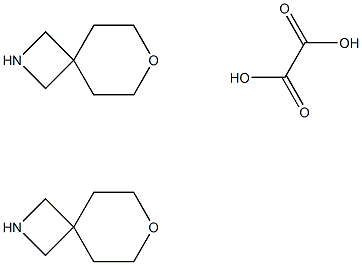 7-Oxa-2-azaspiro[3.5]nonane oxalate(2:1) 구조식 이미지