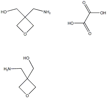 [3-(aminomethyl)oxetan-3-yl]methanol hemioxalate Structure