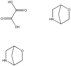 2-Oxa-5-azabicyclo[2.2.1]heptane heMioxalate 구조식 이미지