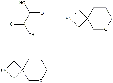6-Oxa-2-aza-spiro[3.5]nonane hemioxalate Structure