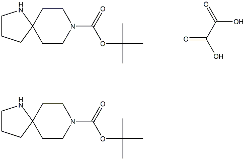 8-Boc-1,8-diazaspiro[4.5]decane hemioxalate Structure