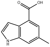 6‐methyl‐1h‐indole‐4‐carboxylic acid Structure