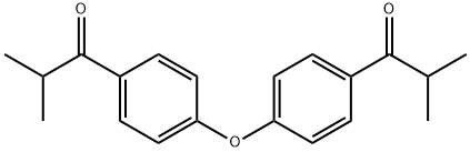 1,1'-(4,4'-oxybis(4,1-phenylene))bis(2-methylpropan-1-one) Structure