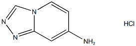 [1,2,4triazolo[4,3-apyridin-7-amine Structure