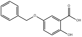 5-(benzyloxy)-2-hydroxybenzoic acid Structure