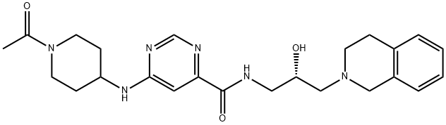 GSK-3326595 구조식 이미지