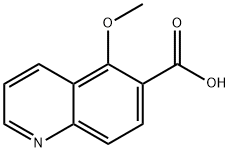 5-methoxyquinoline-6-carboxylic acid Structure