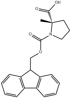 FMoc-α-Me-Pro-OH Structure