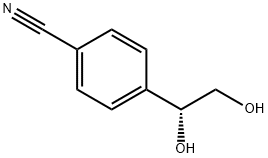 4-(1,2-dihydroxyethyl)benzonitrile Structure