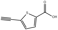 2-Thiophenecarboxylicacid,5-ethynyl-(9CI) Structure