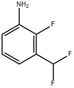 3-(Difluoromethyl)-2-fluoroaniline 구조식 이미지