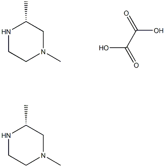 (3R)-1,3-DIMETHYLPIPERAZINE HEMIOXALATE Structure