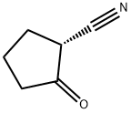 (1R)-2-oxocyclopentane-1-carbonitrile 구조식 이미지