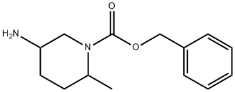 benzyl 5-amino-2-methylpiperidine-1-carboxylate 구조식 이미지