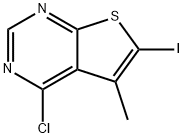 4-Chloro-6-iodo-5-methylthieno[2,3-d]pyrimidine Structure