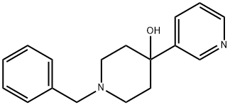 1-Benzyl-4-(Pyridin-3-Yl)Piperidin-4-Ol 구조식 이미지
