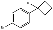 1-(4-브로모페닐)사이클로부탄올 구조식 이미지