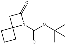 tert-butyl 2-oxo-1-azaspiro[3.3]heptane-1-carboxylate 구조식 이미지