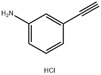 3-Ethynylaniline Hydrochloride 구조식 이미지