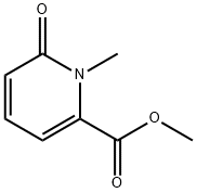 메틸1-메틸-6-옥소-1.6-디하이드로피리딘-2-카복실레이트 구조식 이미지
