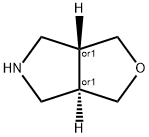 trans-hexahydro-1h-furo[3,4-c]pyrrole 구조식 이미지