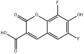 3,5-DIFLUORO-2,4-DIHYDROXYBENZALDEHYDE Structure