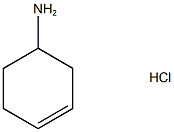 3-Cyclohexen-1-aMine, hydrochloride (1:1) Structure