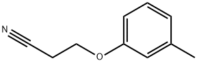 3-(3-methylphenoxy)propanenitrile 구조식 이미지