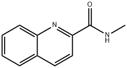 N-methylquinoline-2-carboxamide 구조식 이미지