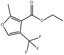 ethyl 2-Methyl-4-(trifluoroMethyl)furan-3-carboxylate Structure