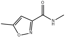 3-Isoxazolecarboxamide,N,5-dimethyl-(6CI,8CI,9CI) 구조식 이미지