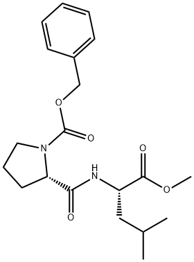 Cbz-Pro-Leu-OMe 구조식 이미지