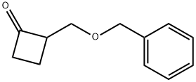 2-benzyloxymethyl-cyclobutanone Structure