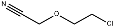 2-chloroethoxyacetonitrile 구조식 이미지