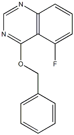 4-(benzyloxy)-5-fluoroquinazoline Structure