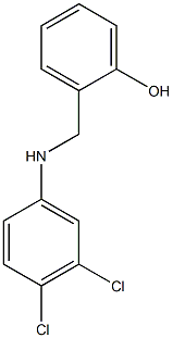 2-{[(3,4-dichlorophenyl)amino]methyl}phenol Structure