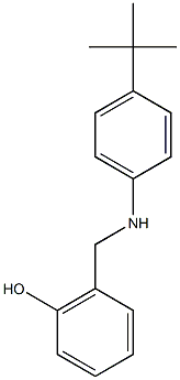 2-{[(4-tert-butylphenyl)amino]methyl}phenol Structure