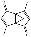 4,8-dimethyltricyclo[3.3.1.01,5]nona-3,7-diene-2,6-dione Structure