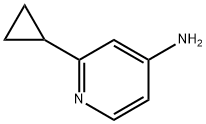 4-Pyridinamine,2-cyclopropyl-(9CI) Structure