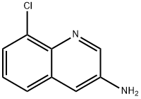 3-Quinolinamine,8-chloro-(9CI) Structure