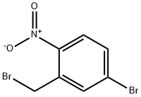 4-브로모-2-(브로모메틸)-1-니트로벤젠 구조식 이미지