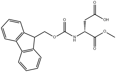 Fmoc-D-Asp-OMe 구조식 이미지