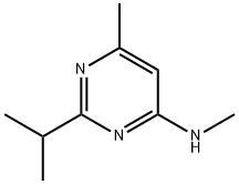 4-Pyrimidinamine,N,6-dimethyl-2-(1-methylethyl)-(9CI) 구조식 이미지