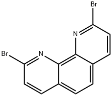 2，9-dibromo-1,10-phenanthroline Structure