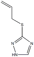 1H-1,2,4-Triazole,3-(2-propenylthio)-(9CI) Structure