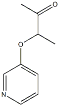 2-부탄온,3-(3-피리디닐옥시)-(9CI) 구조식 이미지